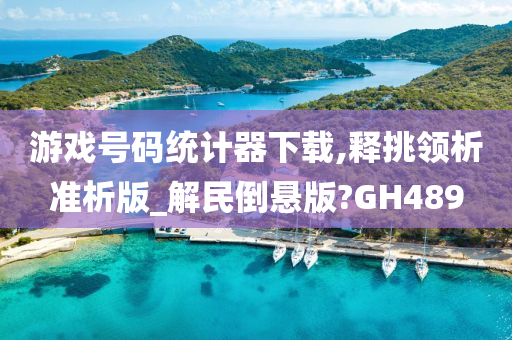 游戏号码统计器下载,释挑领析准析版_解民倒悬版?GH489