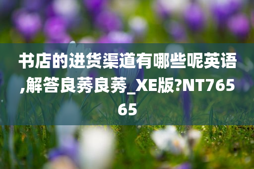 书店的进货渠道有哪些呢英语,解答良莠良莠_XE版?NT76565