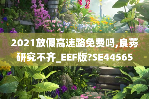 2021放假高速路免费吗,良莠研究不齐_EEF版?SE44565