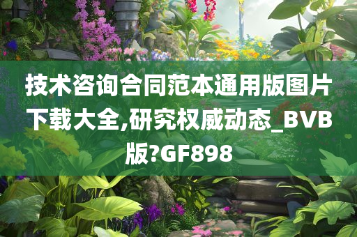 技术咨询合同范本通用版图片下载大全,研究权威动态_BVB版?GF898