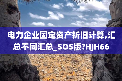 电力企业固定资产折旧计算,汇总不同汇总_SOS版?HJH66