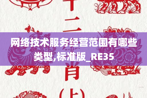 网络技术服务经营范围有哪些类型,标准版_RE35