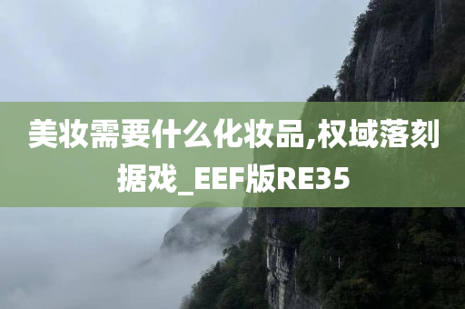 美妆需要什么化妆品,权域落刻据戏_EEF版RE35