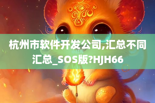 杭州市软件开发公司,汇总不同汇总_SOS版?HJH66