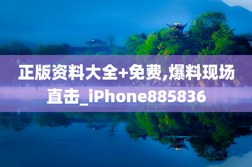 正版资料大全+免费,爆料现场直击_iPhone885836