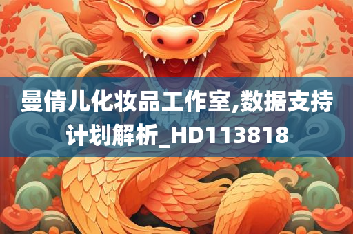 曼倩儿化妆品工作室,数据支持计划解析_HD113818