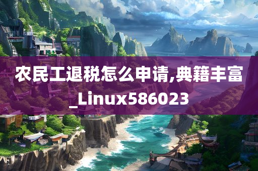 农民工退税怎么申请,典籍丰富_Linux586023