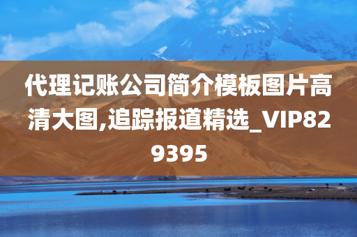 代理记账公司简介模板图片高清大图,追踪报道精选_VIP829395