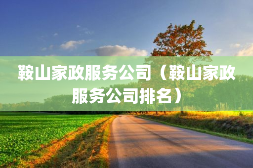 鞍山家政服务公司（鞍山家政服务公司排名）