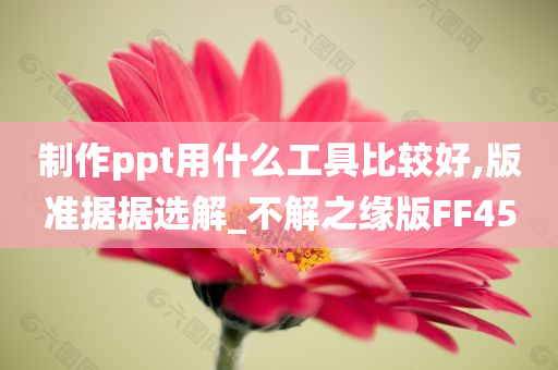 制作ppt用什么工具比较好,版准据据选解_不解之缘版FF45