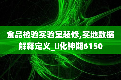 食品检验实验室装修,实地数据解释定义_‌化神期6150
