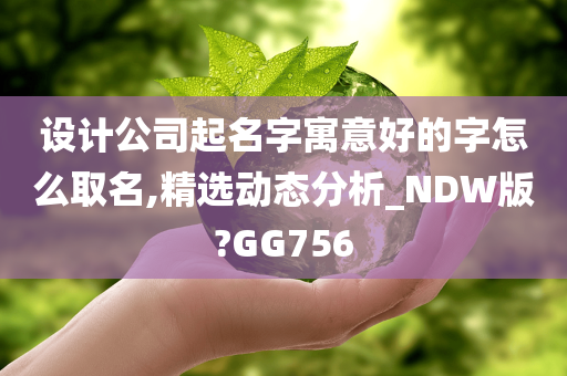 设计公司起名字寓意好的字怎么取名,精选动态分析_NDW版?GG756