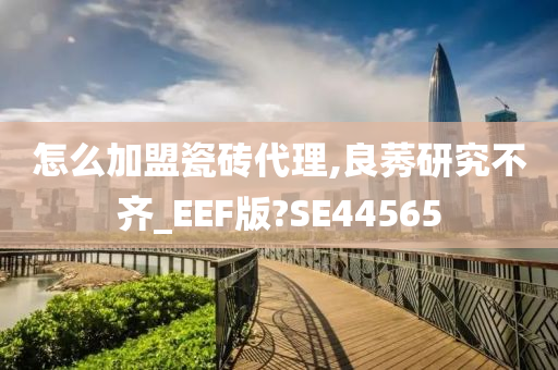 怎么加盟瓷砖代理,良莠研究不齐_EEF版?SE44565