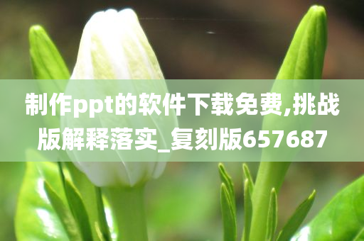 制作ppt的软件下载免费,挑战版解释落实_复刻版657687